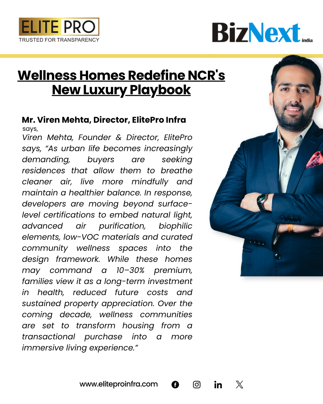 Wellness Homes Redefine NCR's New Luxury Playbook